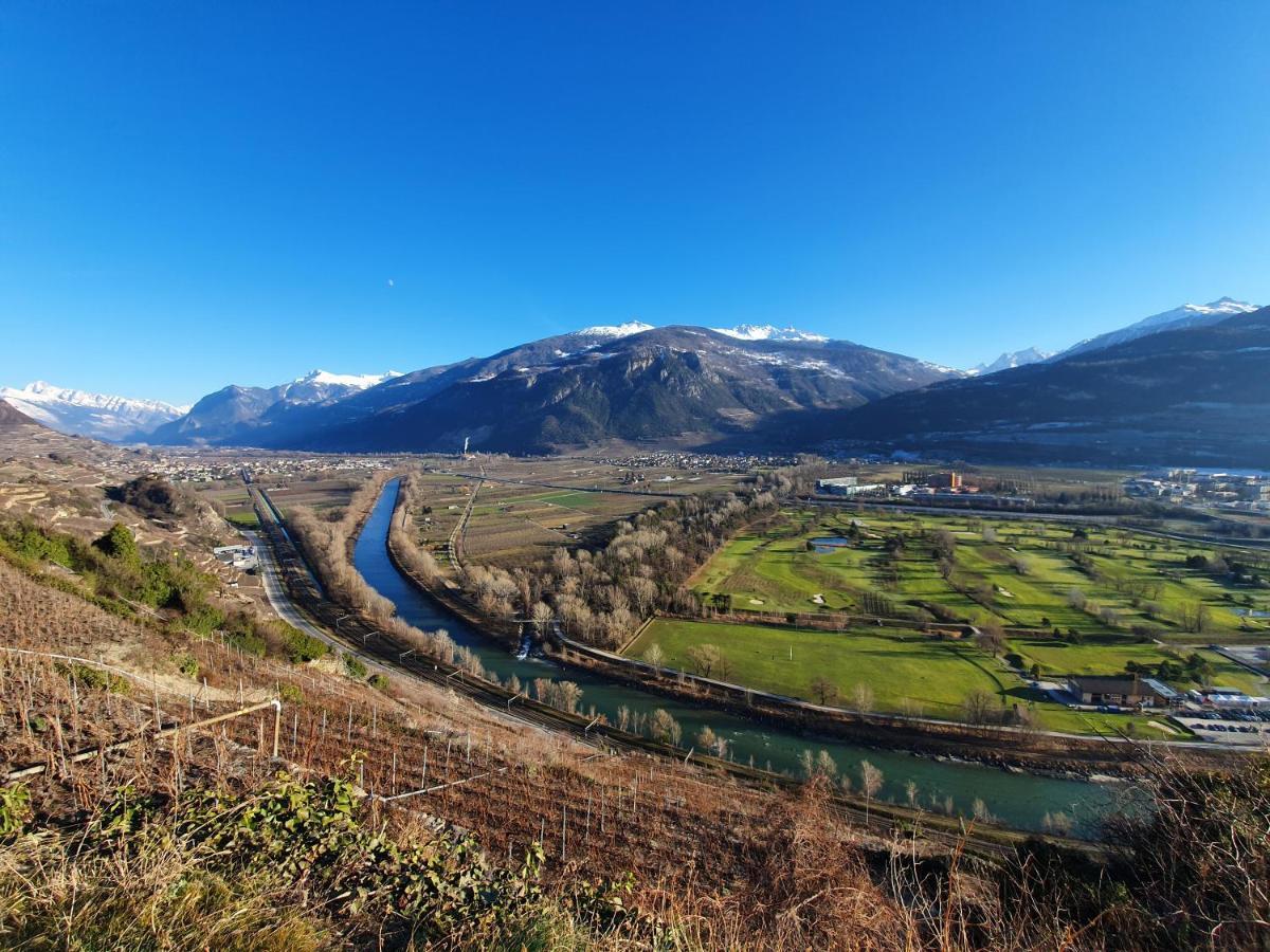 Le Merle Chatelain Sion Exteriör bild